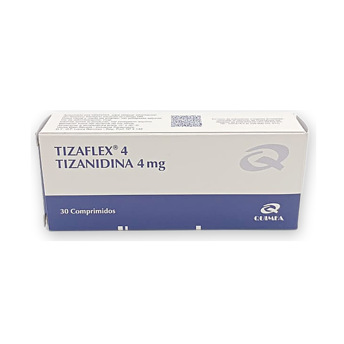 Tizaflex 4 comp. caja x 30
