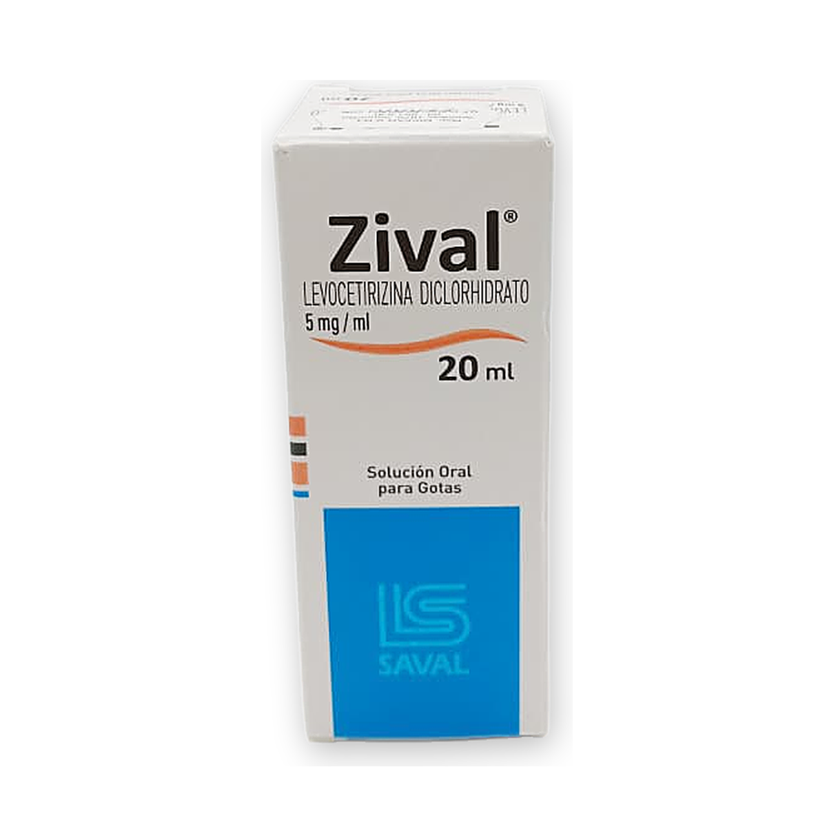 Zival sol. gotas orales caja fco. x 20 ml.