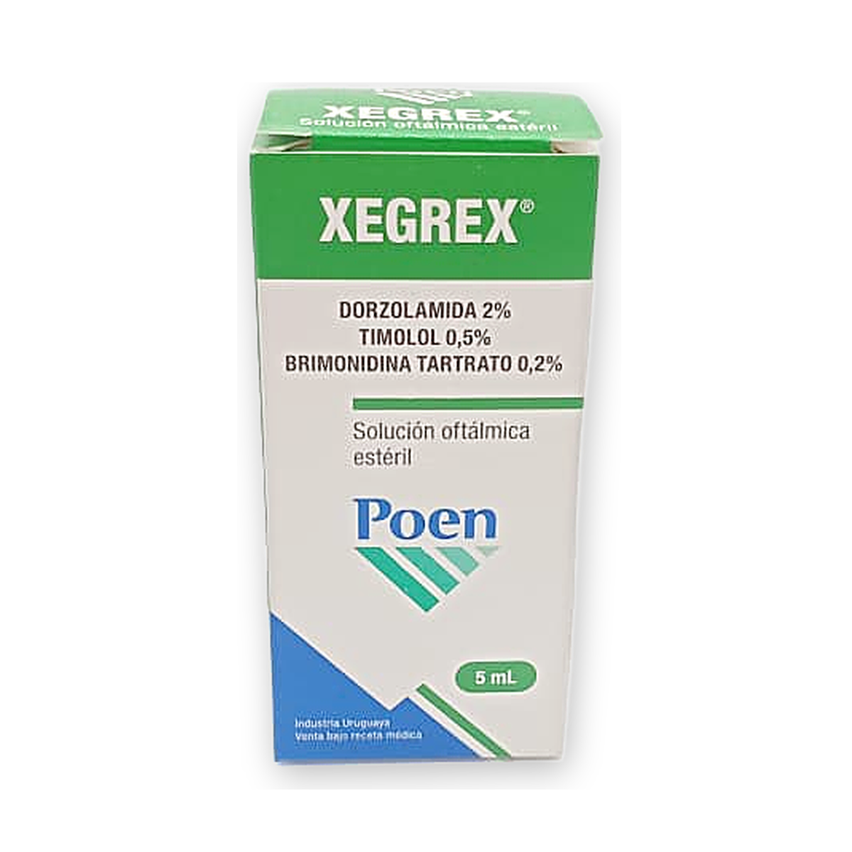 Xegrex sol. oft. esteril caja x 1 fco. x 5 ml.