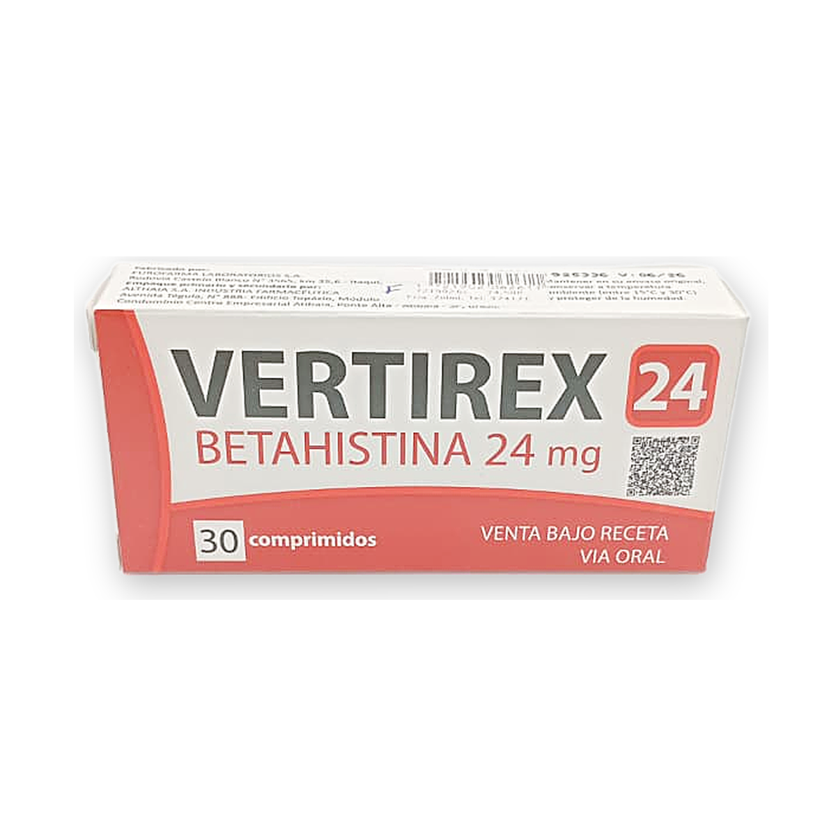 Vertirex 24 comp. caja x 30