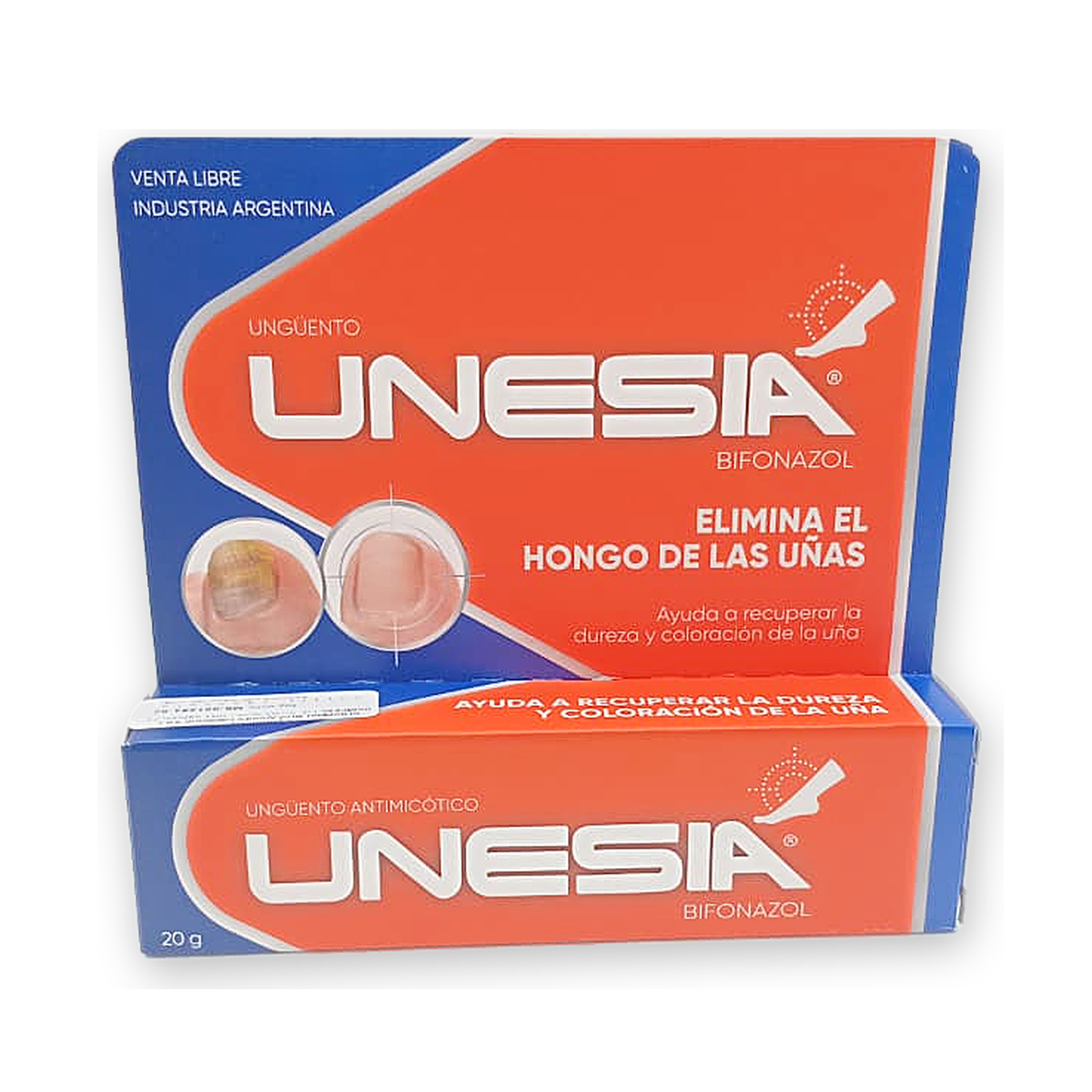 Unesia unguento caja x 1 pomo x 20 g.