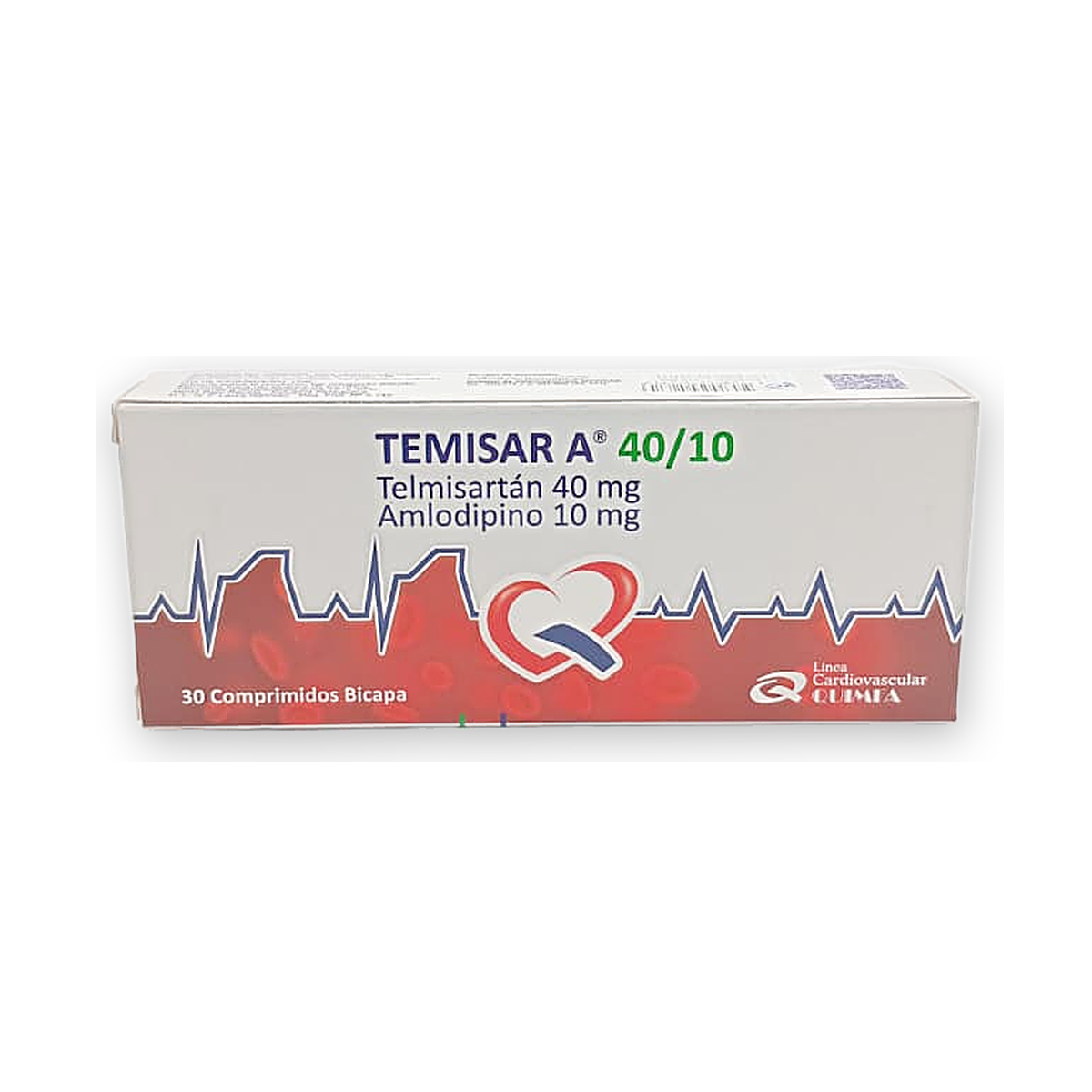 Temisar a 40/10 comp. bicapa caja x 30
