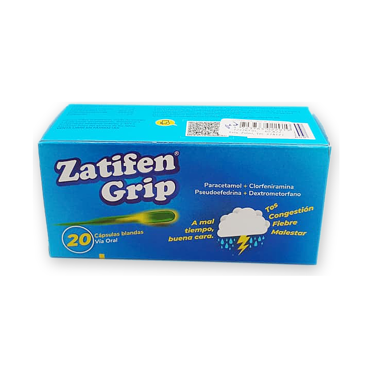 Zatifen grip caps. blan. caja x 20