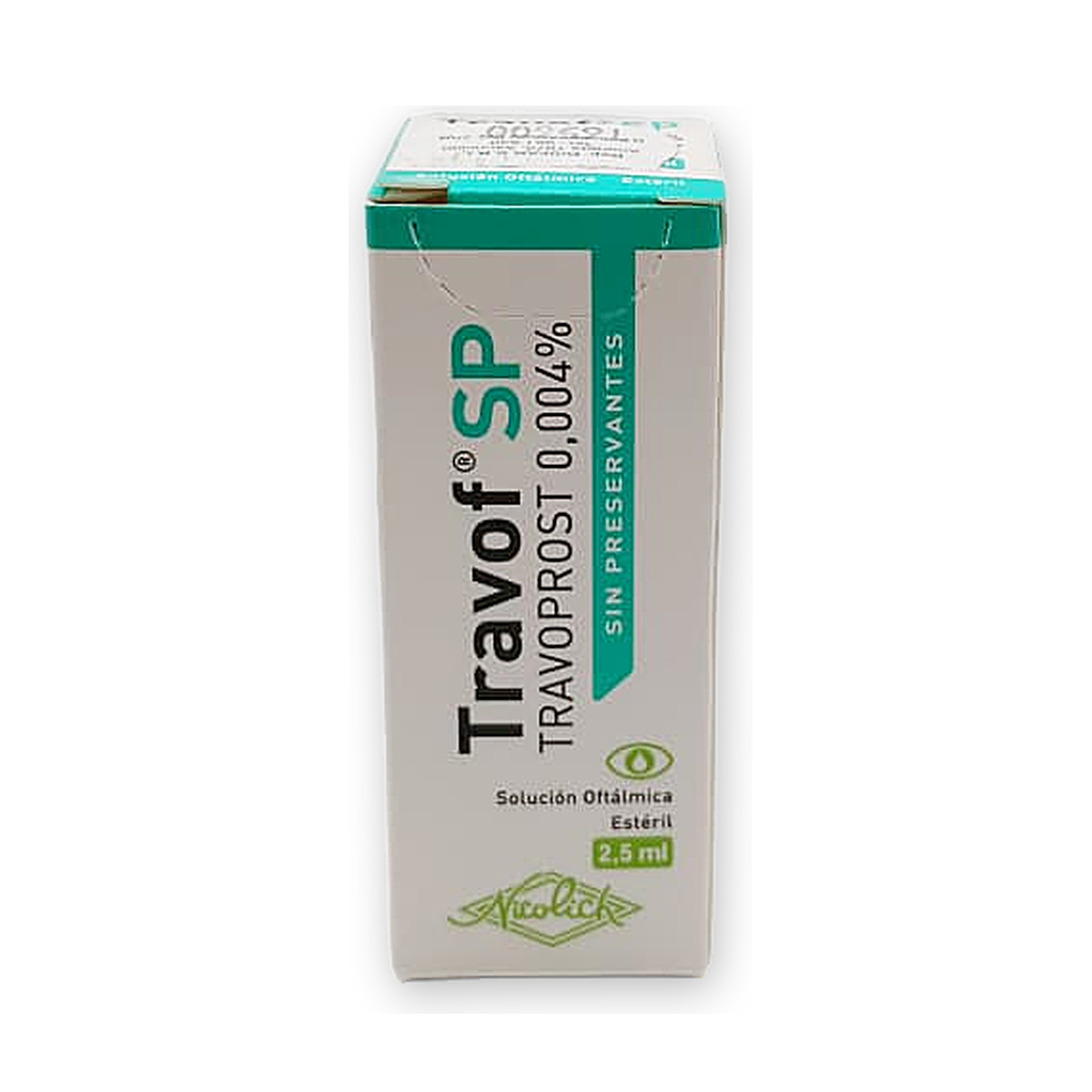 Travof sp sol. oft. est. caja fco. x 2,5 ml.