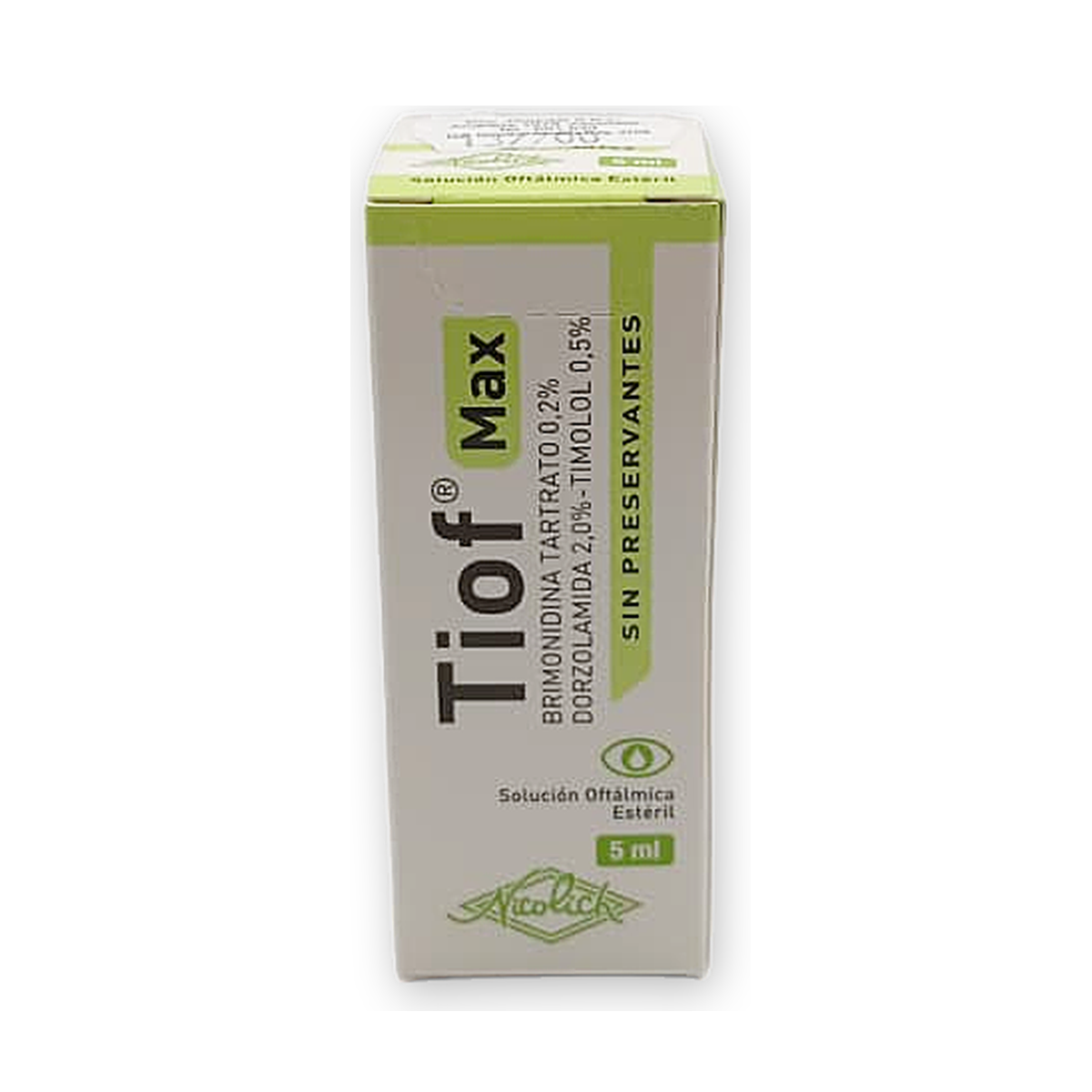 Tiof max sol. oft. est. caja fco. x 5 ml.