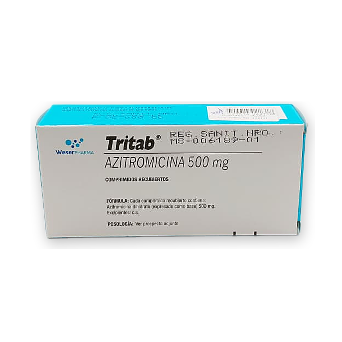 Tritab 500 comp. rec. caja x 6