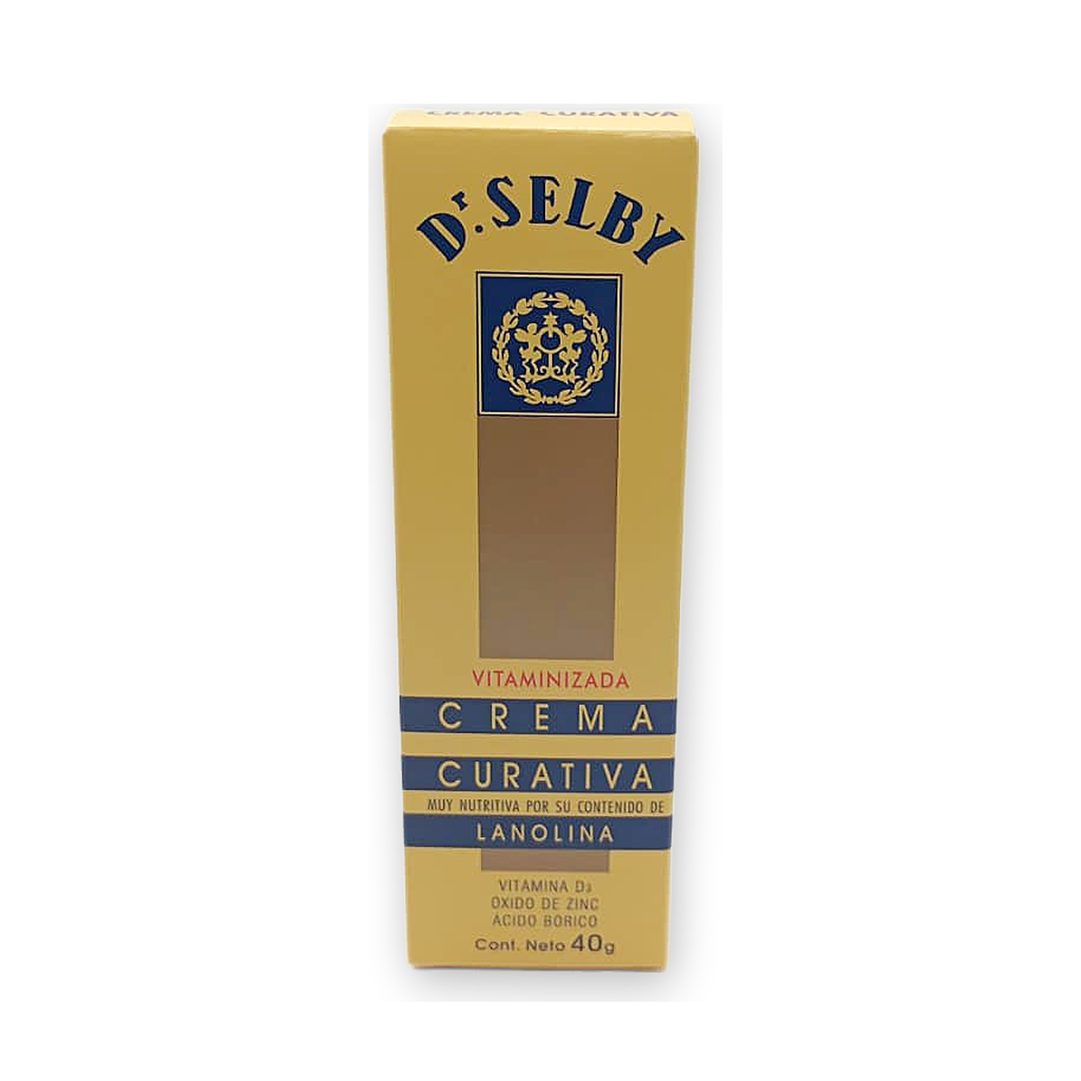 Dr selby crema curativa caja pomo x 40 g.