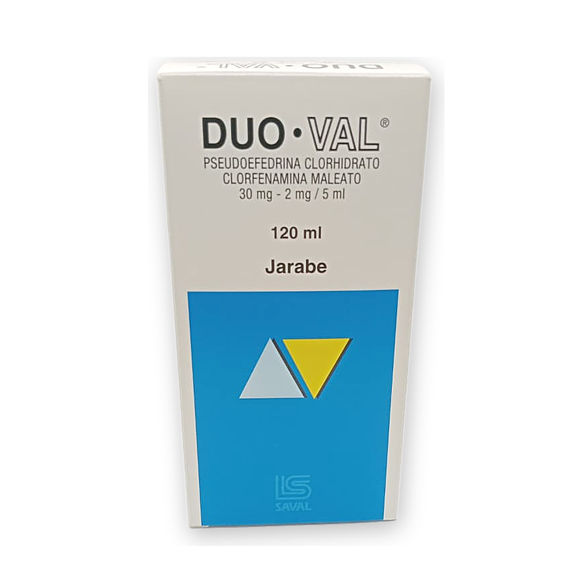 Duoval jarabe caja fco. x 120 ml.