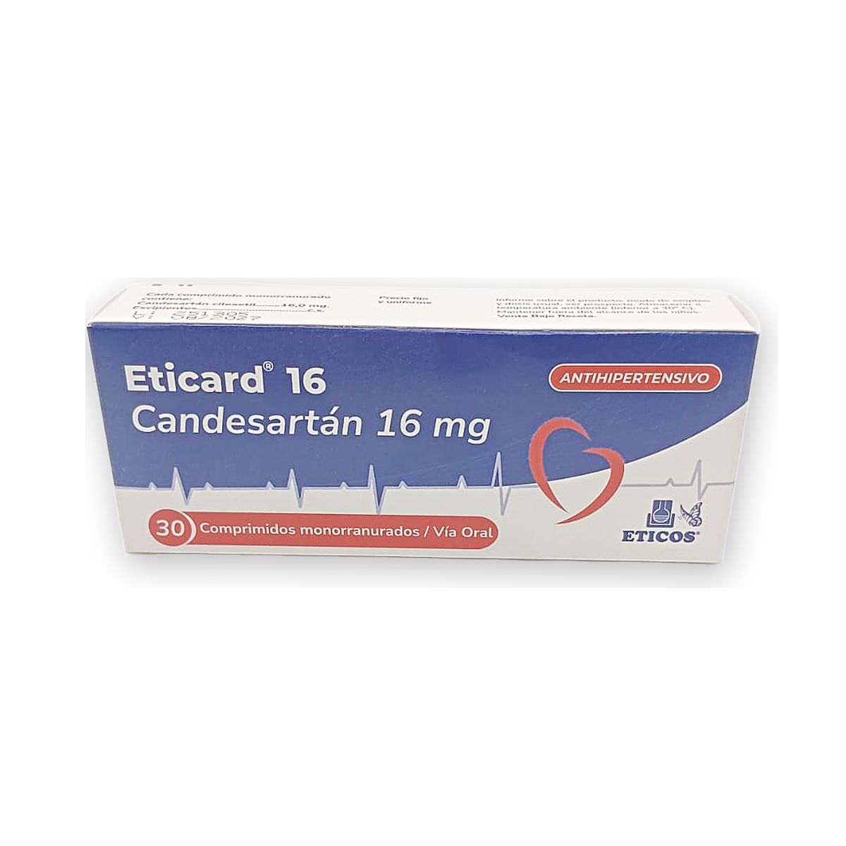 Eticard 16 comp. caja x 30