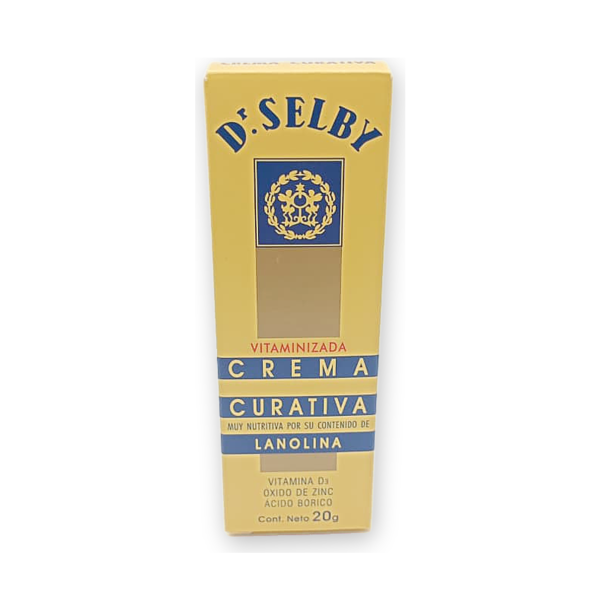 Dr selby crema curativa caja pomo x 20 g.