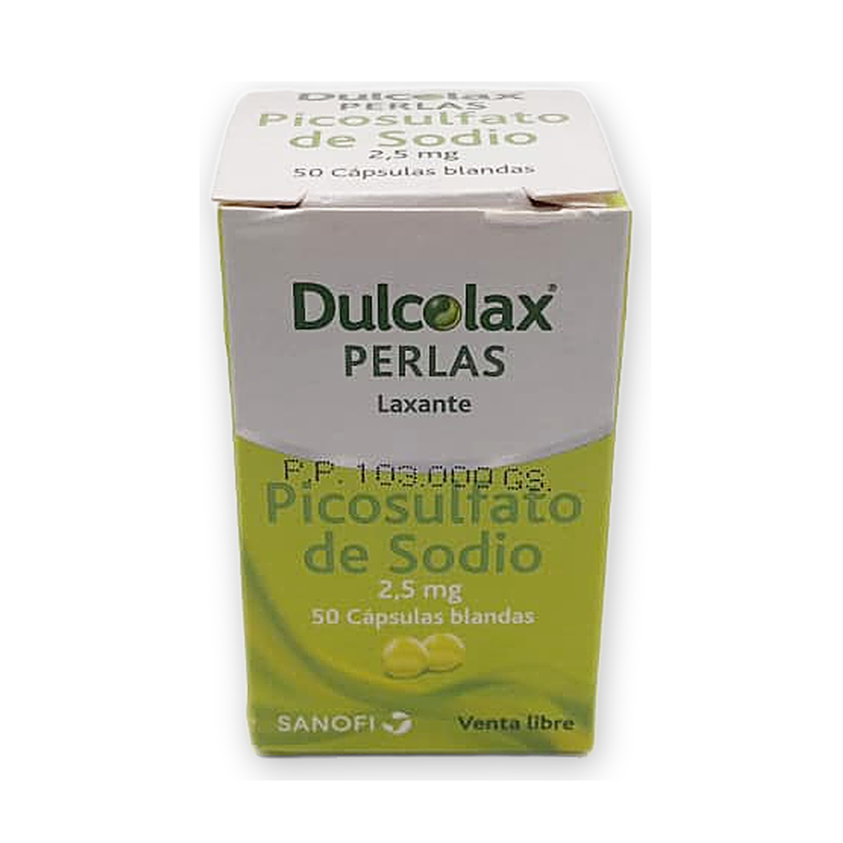 Dulcolax perlas caps blan. caja fco. x 50