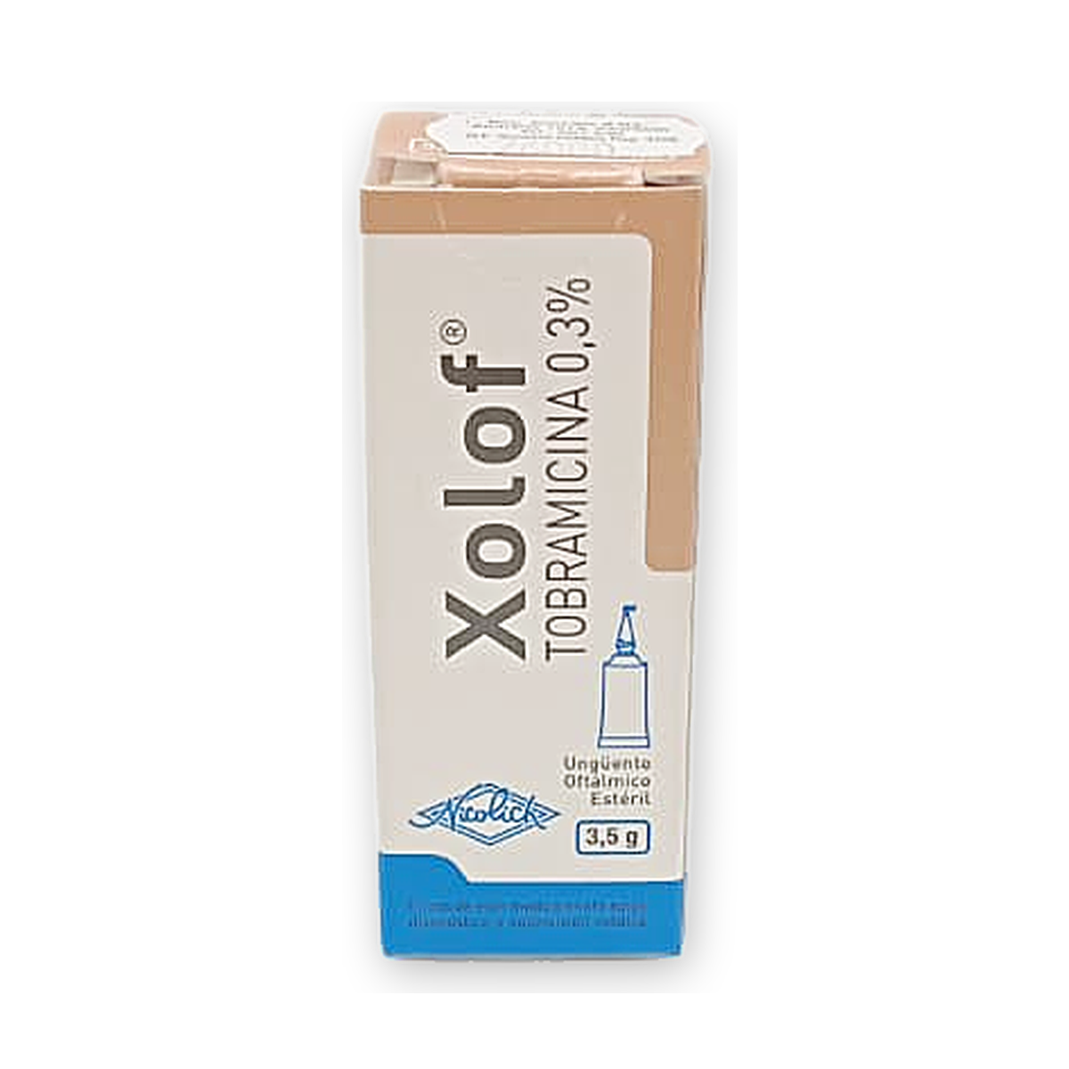 Xolof ung. oft. caja pomo x 3,5 g