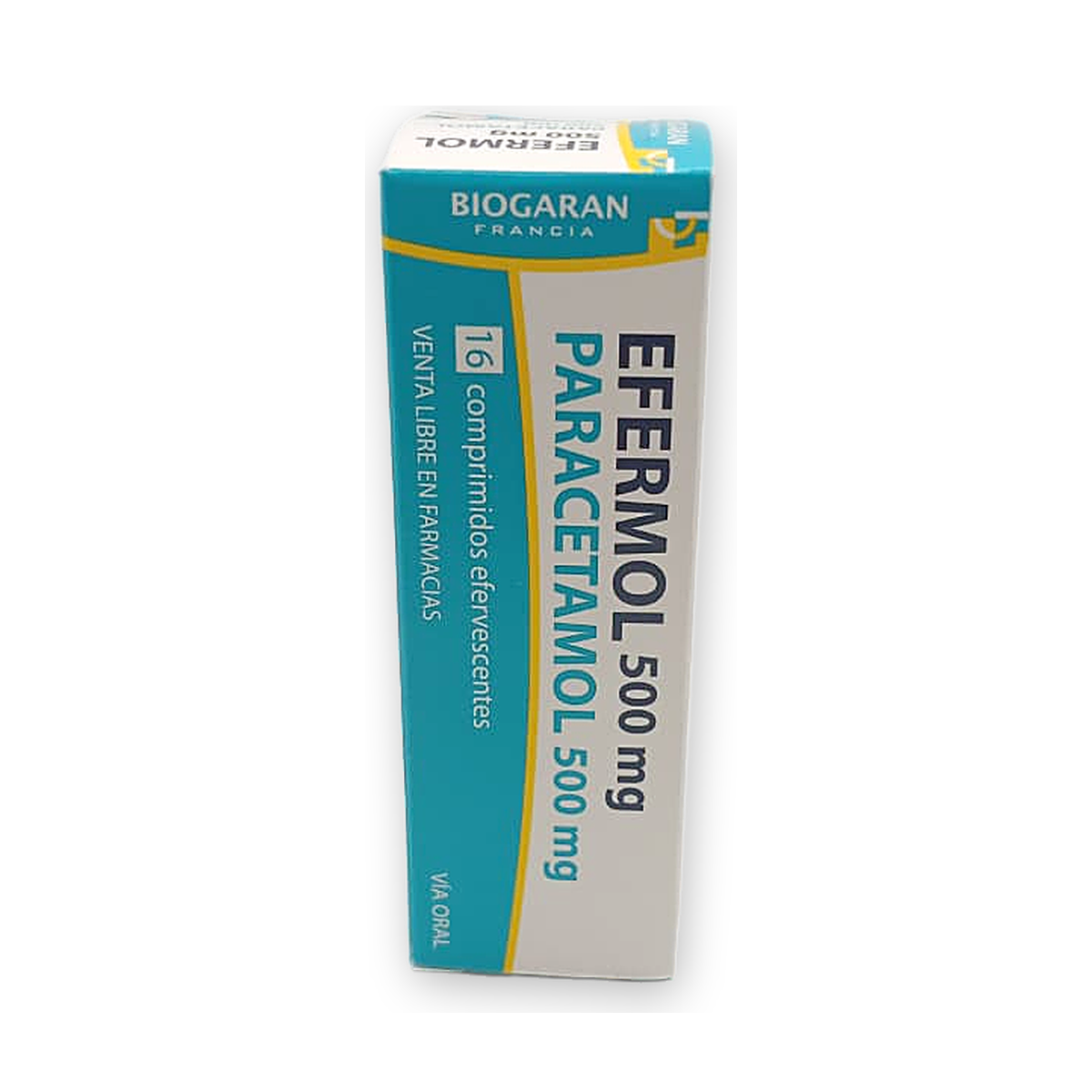 Efermol 500 mg. comp. eferv. caja tubo x 16
