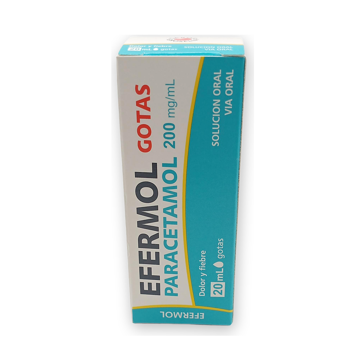 Efermol 200 mg/1 ml. sol. oral caja x 1 fco. got. x 20 ml.