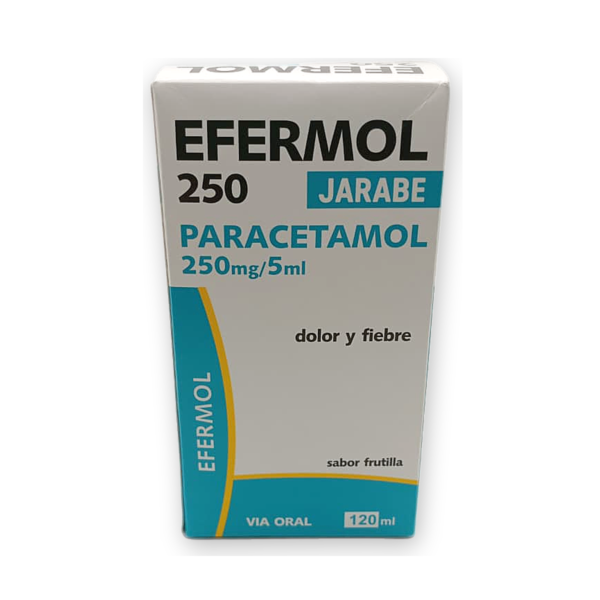 Efermol 250 mg/5 ml. jarabe caja x 1 fco. x 120 ml. + jer. d