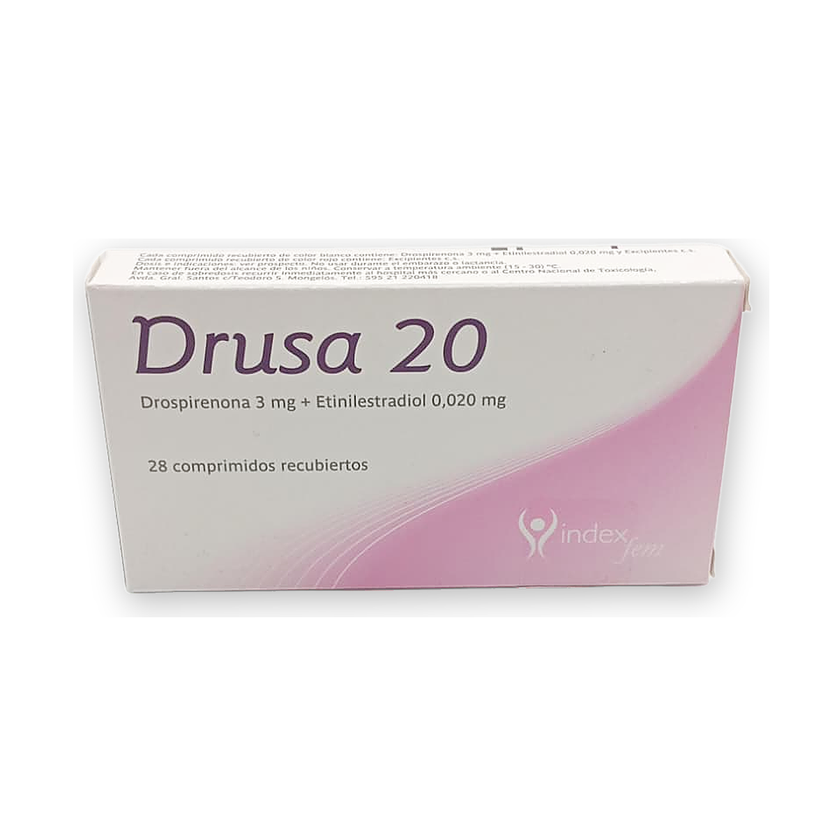 Drusa 20 comp. rec. caja x 28