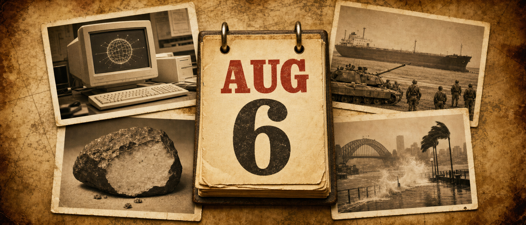 August 6: Webs Weave, Tragedies Strike, Futures Ignite