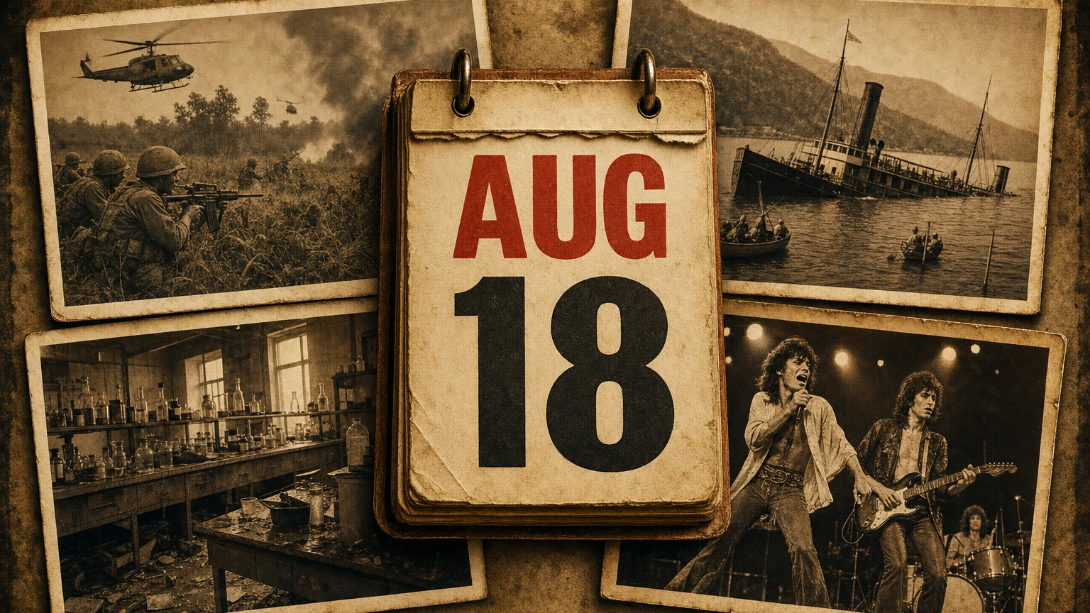August 18: Struggles, Soundwaves, and Shadows of History