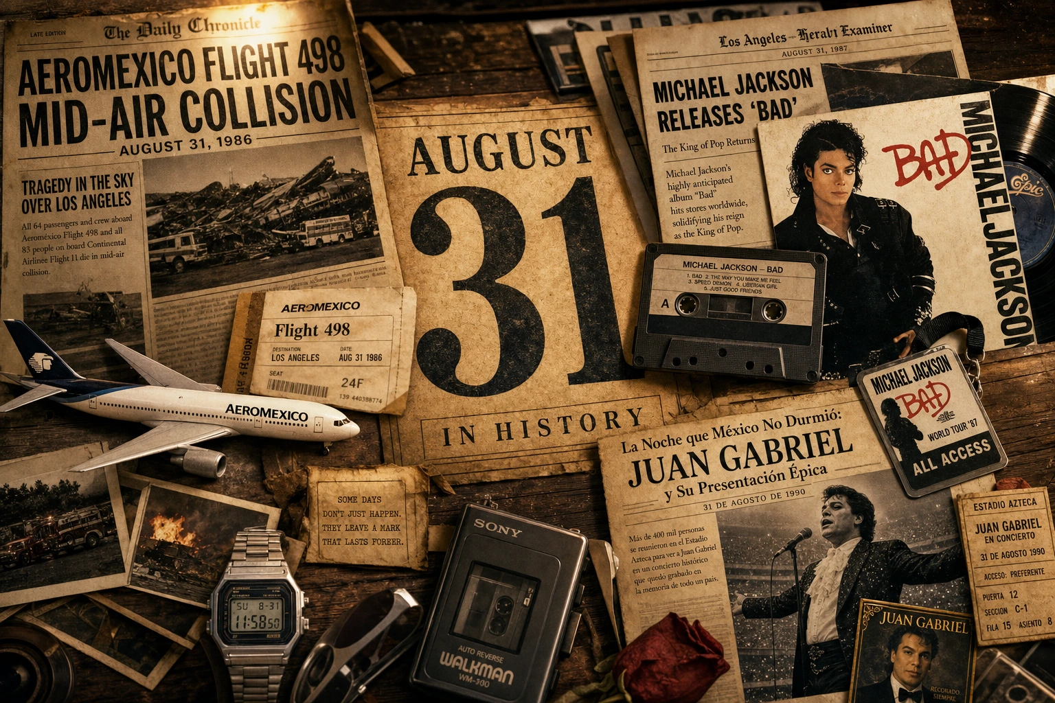 August 31: Triumphs and Tragedies Paint a Profound Picture