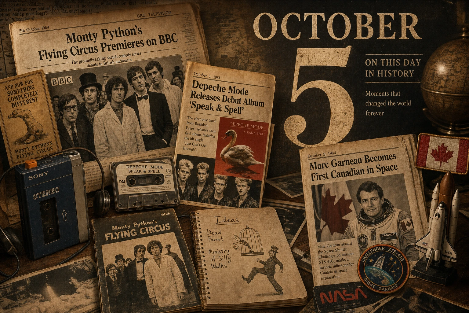 October 5: Pioneering Voices and Groundbreaking Choices
