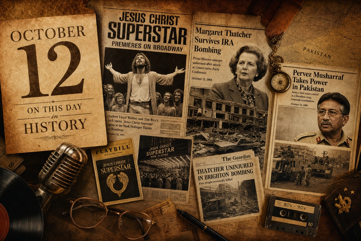 October 12: Power Plays and Theatrical Triumphs