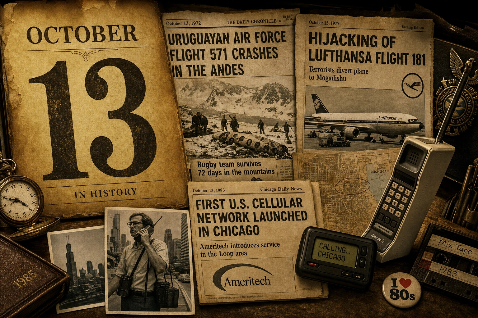 October 13: Moments That Shaped History