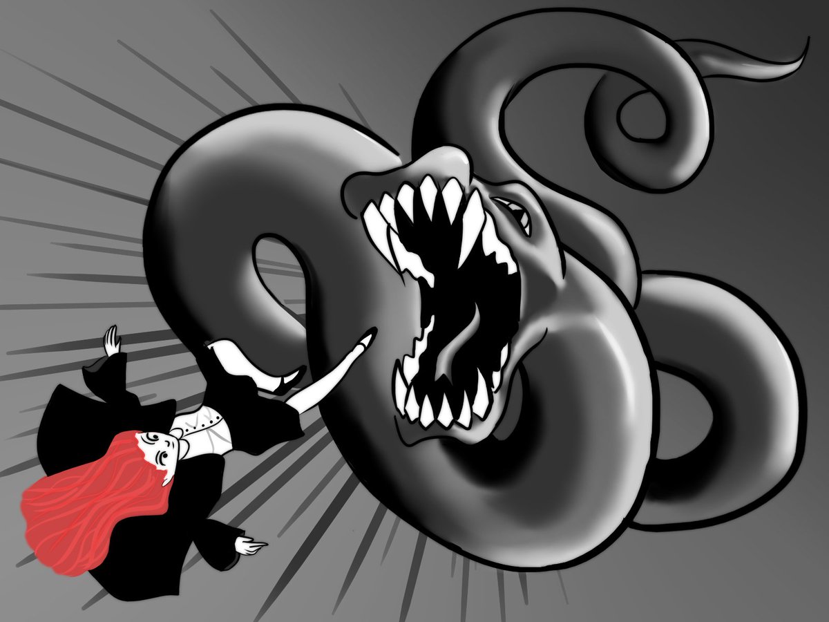 Ginny vs the Basilisk