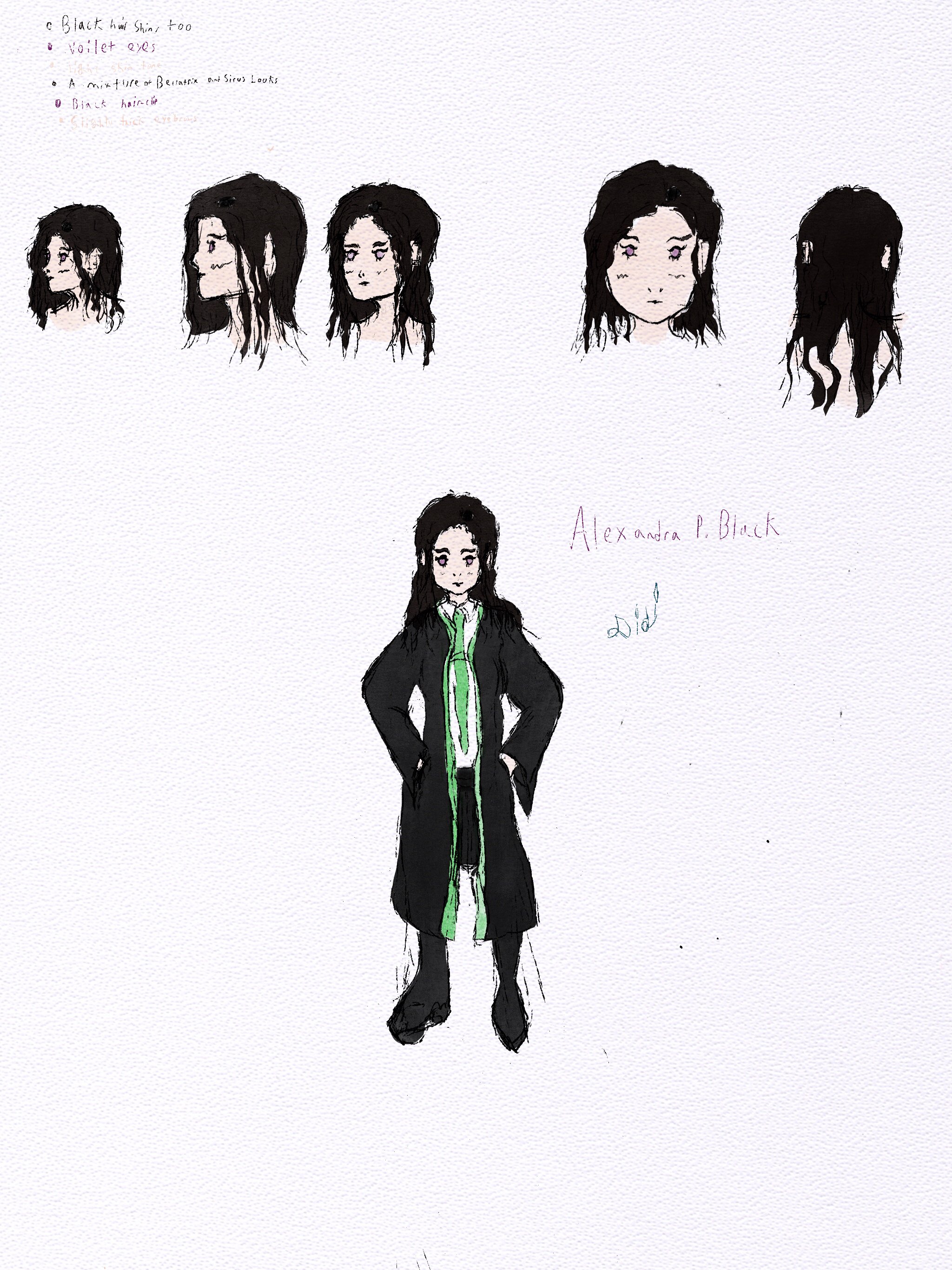 Alexandra sketch