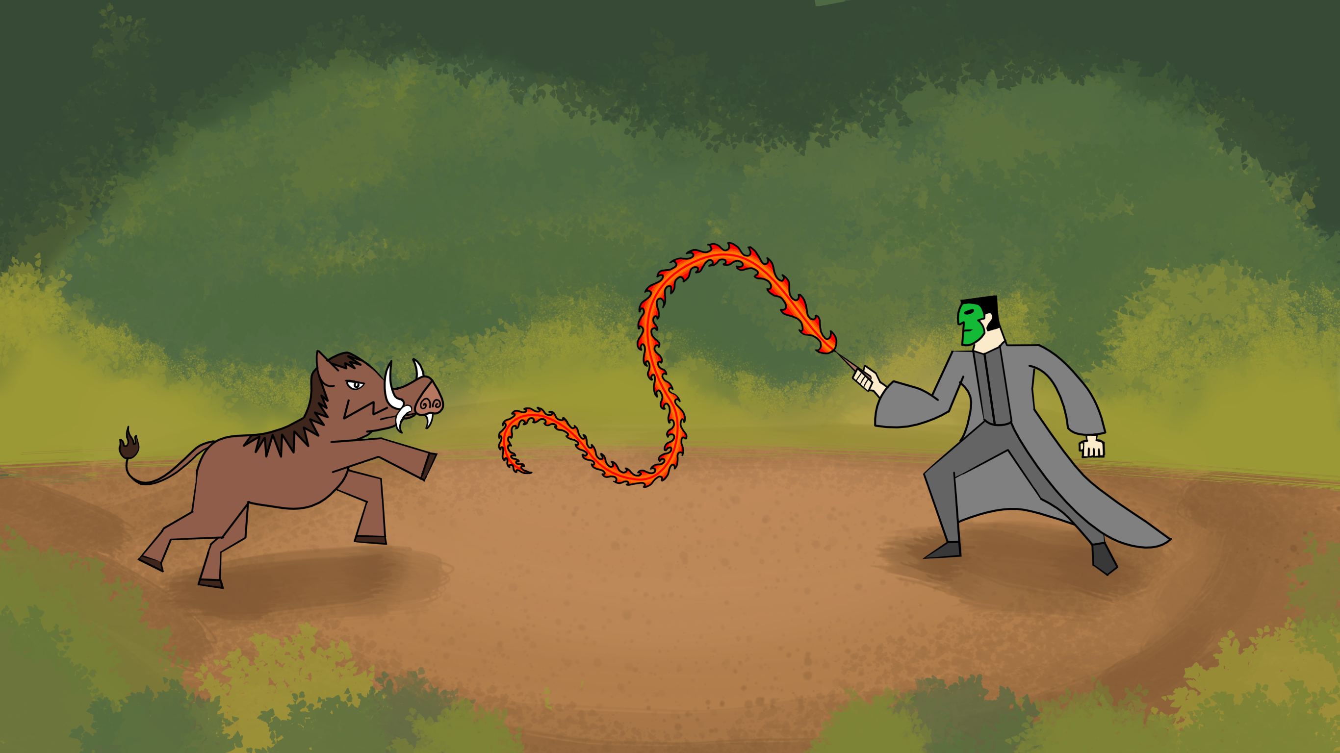 Lord Slytherin vs Tebola