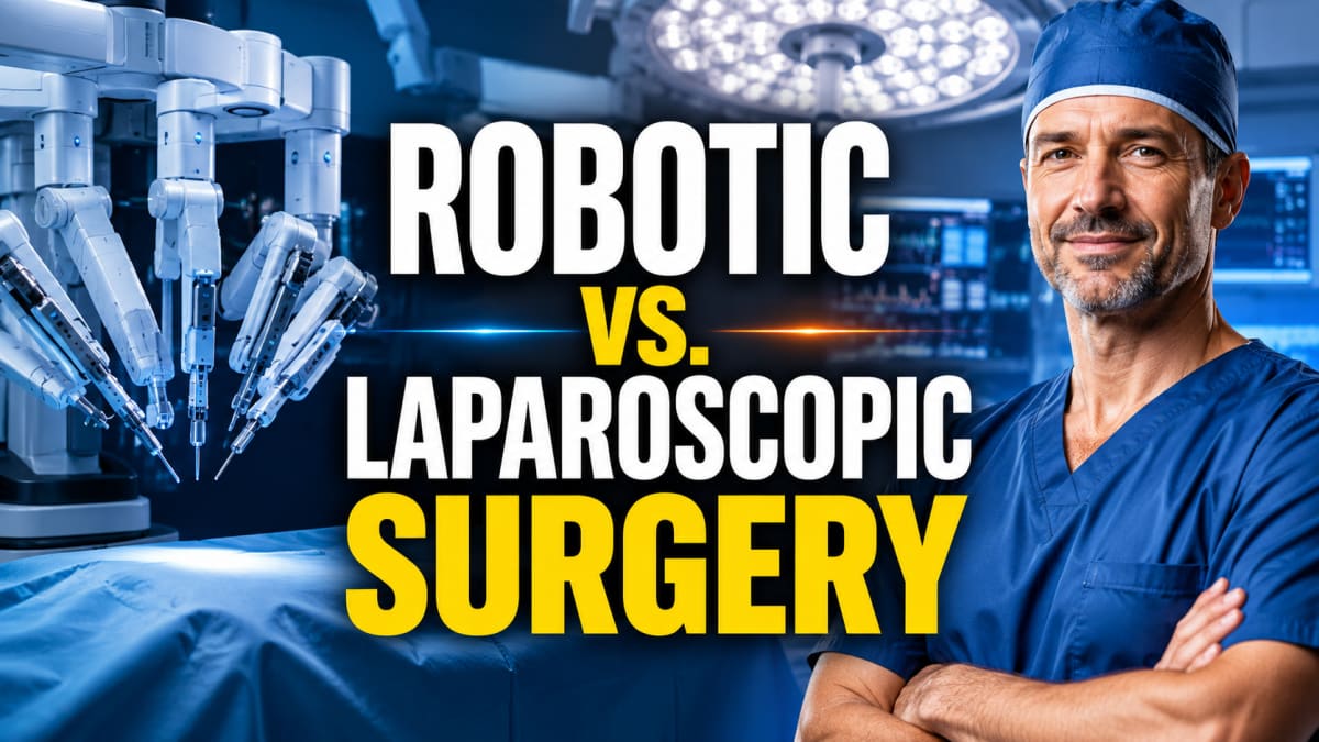 Robotic Surgery vs Traditional Laparoscopy : What Patients Need to Know