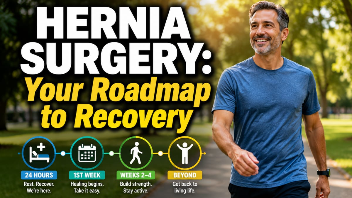 What to Expect: Your Roadmap to Recovery After Hernia Surgery