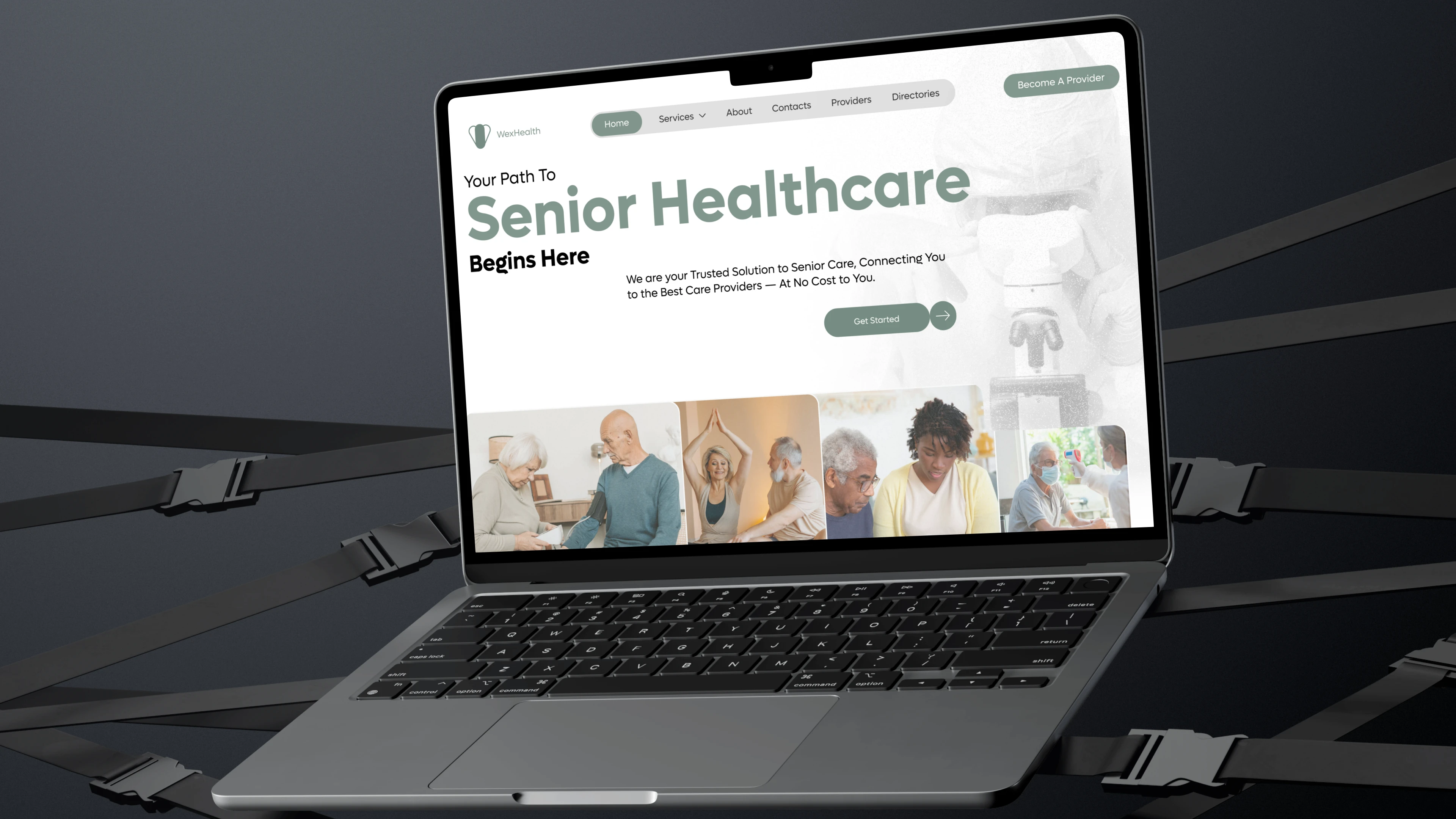 WexHealth Landing Page Design