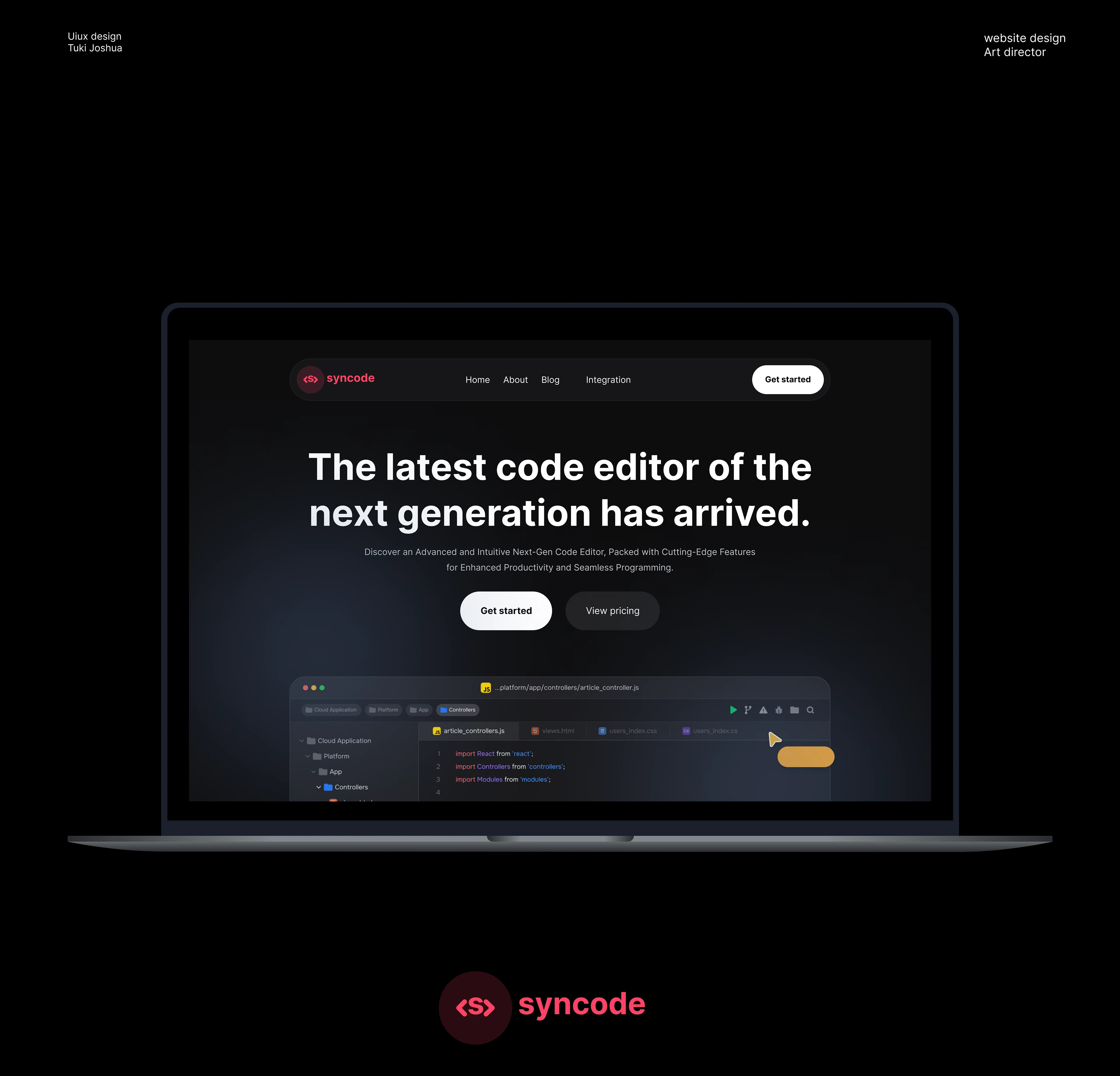Syncode website