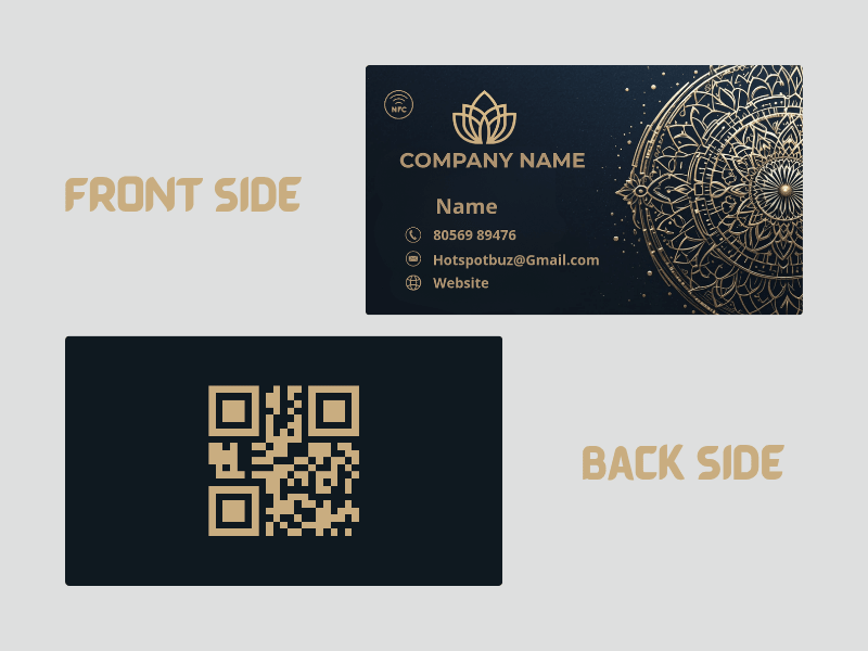 NFC Profile Card (Personal & Business)