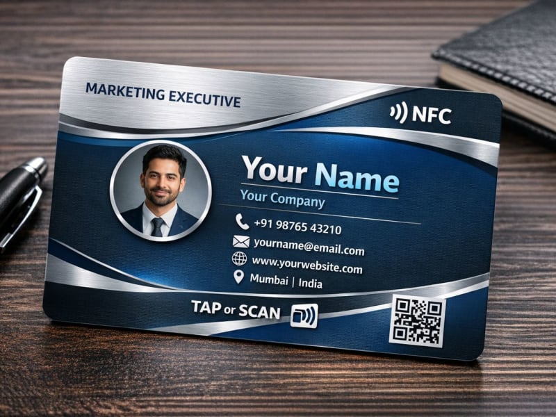 NFC Business Card for Marketing Executives
