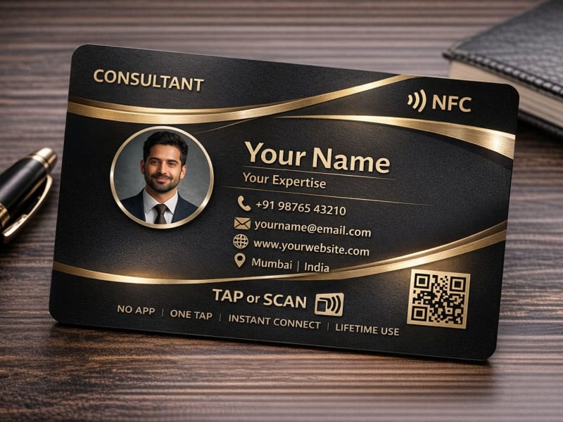 NFC Digital Card for Consultants