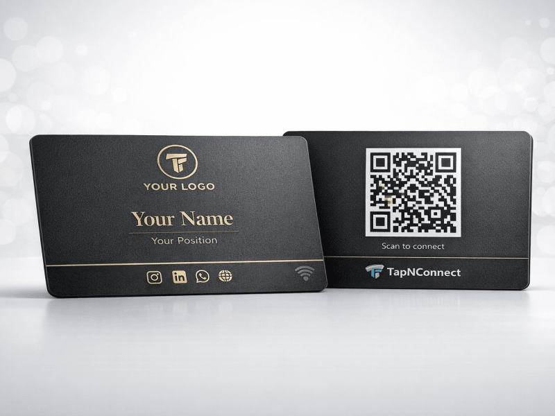 Premium NFC Business Card (Front & Back)