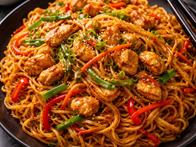 chicken Schezwan Noodles