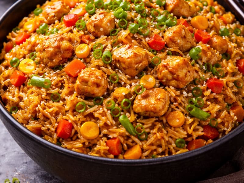 chicken Schezwan Fried Rice