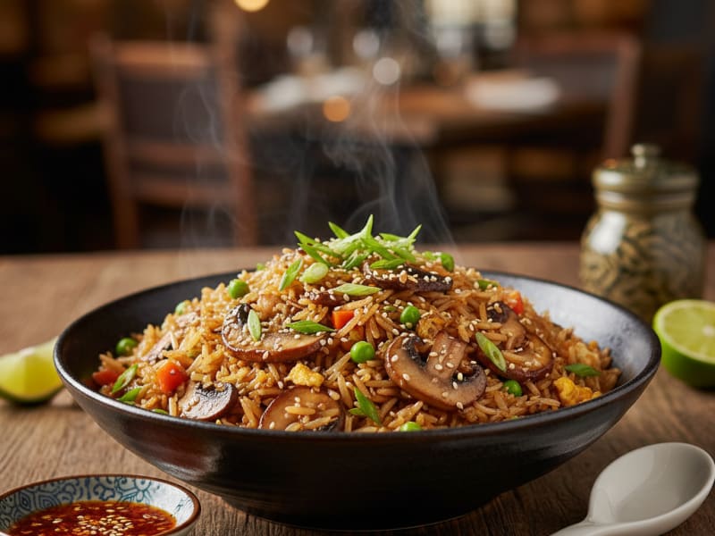 Mashroom Fried Rice