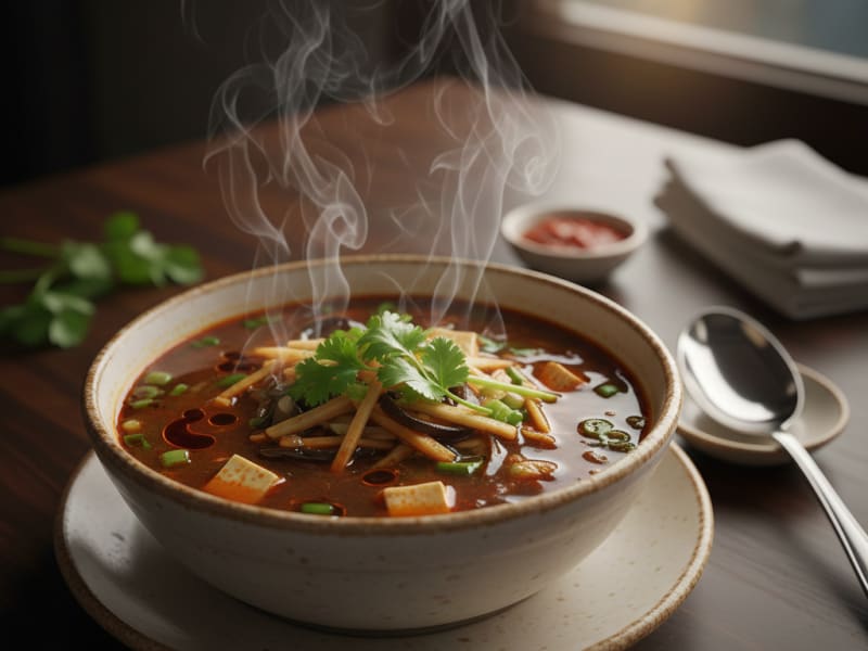 Hot and Sour Veg Soup