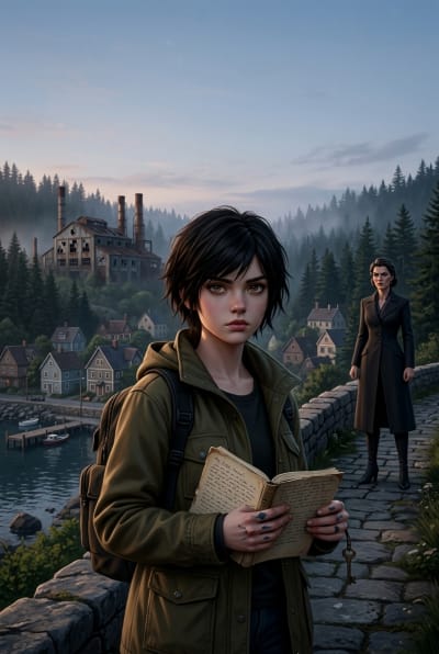 the hero and the A Small Coastal Town With A Picturesque Appearance But A History Filled With Secrets And Lies. The Town Is Surrounded By Dense Forests And Has A Mysterious Abandoned Factory At Its Outskirts.
