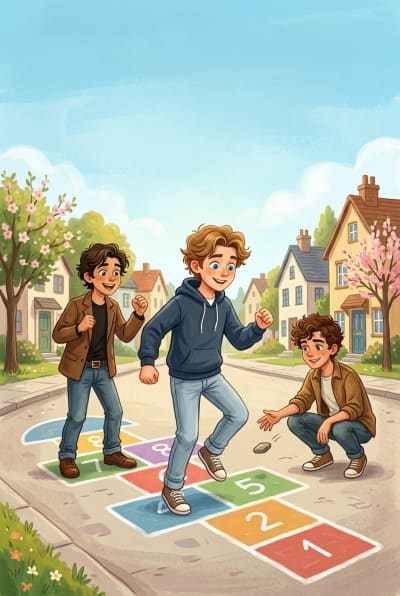 Jack and the Hopscotch Adventure