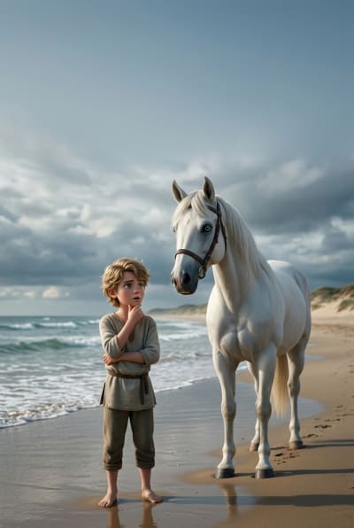 The Horse on the Beach