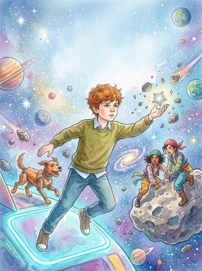 Rexy's Adventure in SPACE!