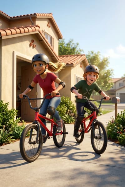 The BMX Adventure: Louise and Stevie's Last Ride
