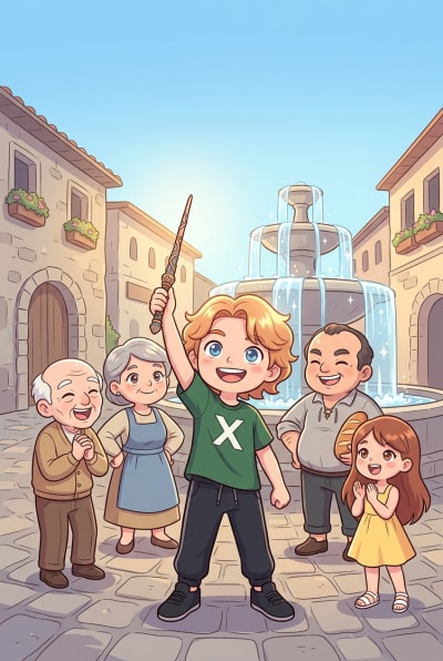 The Wand in the Fountain