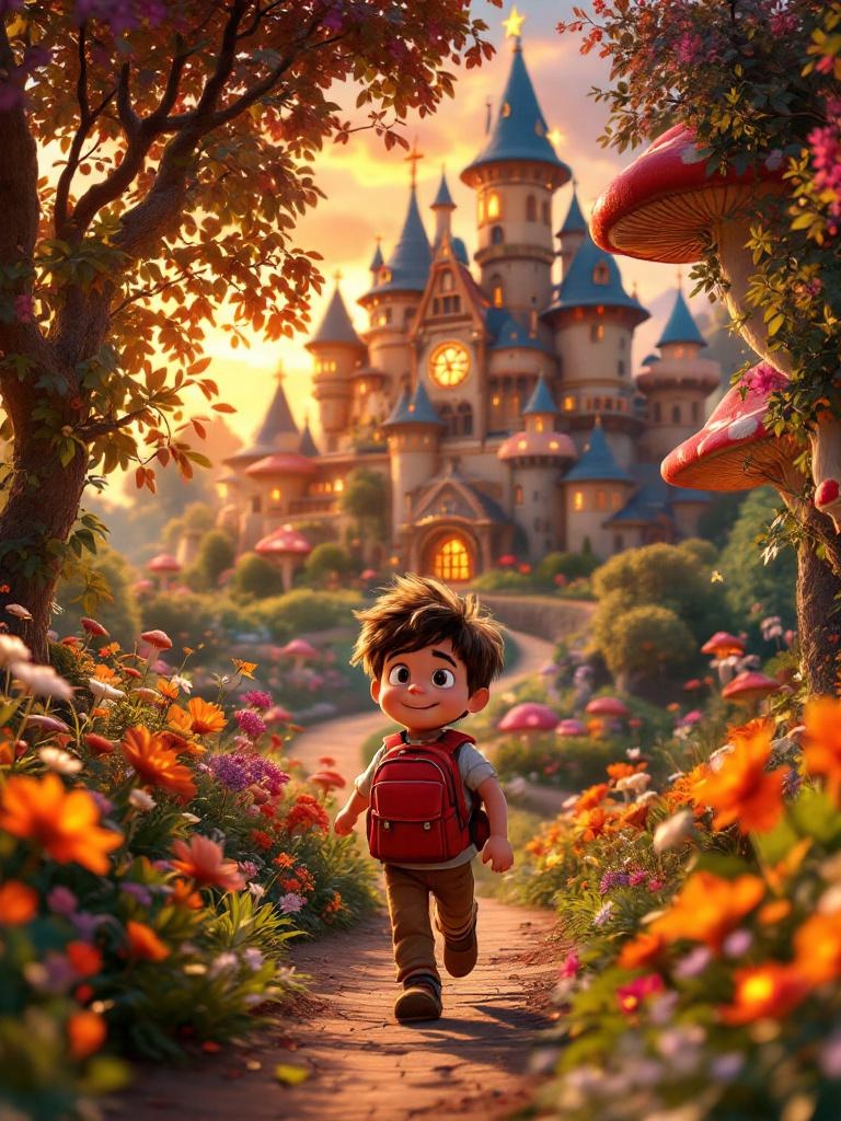 Oscar and the RMS Magical School