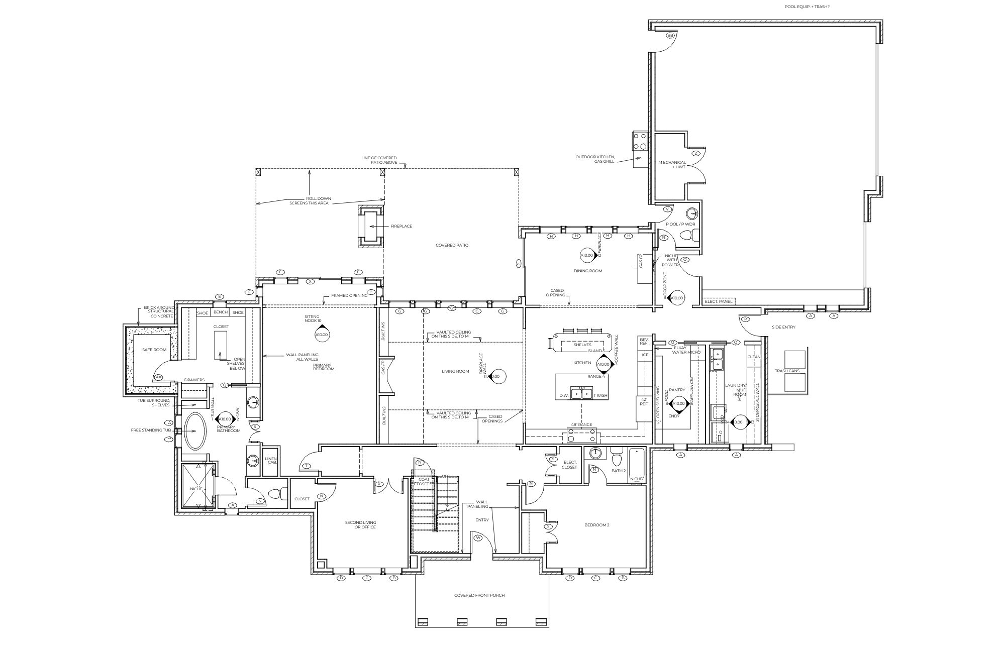 First Floor plan for 14713 Autumn Ridge Ln, Jones, OK 73049