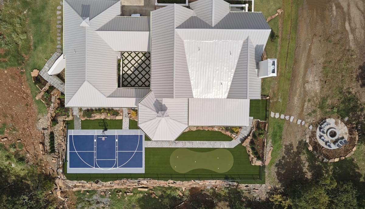 Living space at 122 Lower Greenway